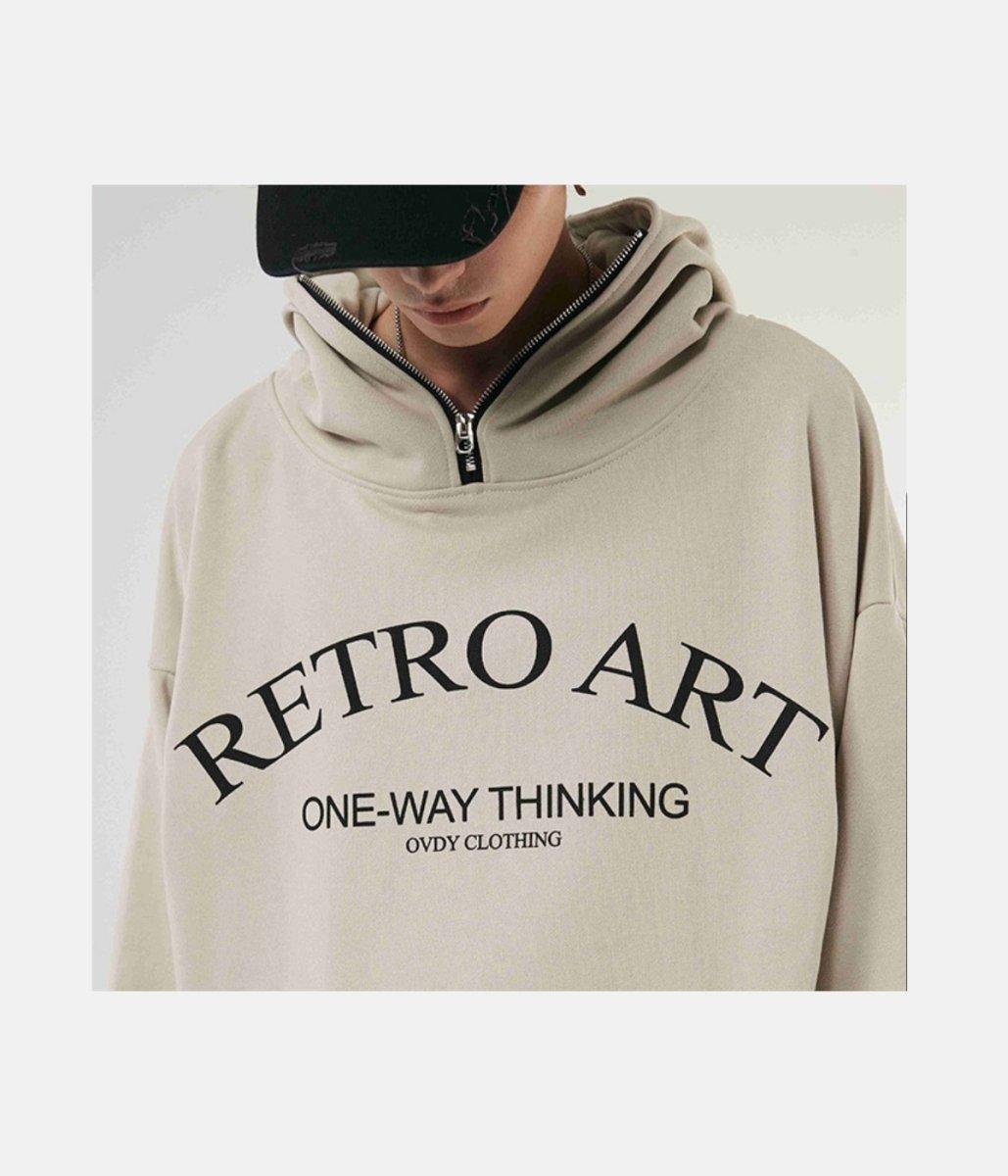 Artwork Hoodie – material: Premium Cotton & Polyester Design: High Quality Print Fit type – LUX VERSE Luxury Designer Fashion Outlet