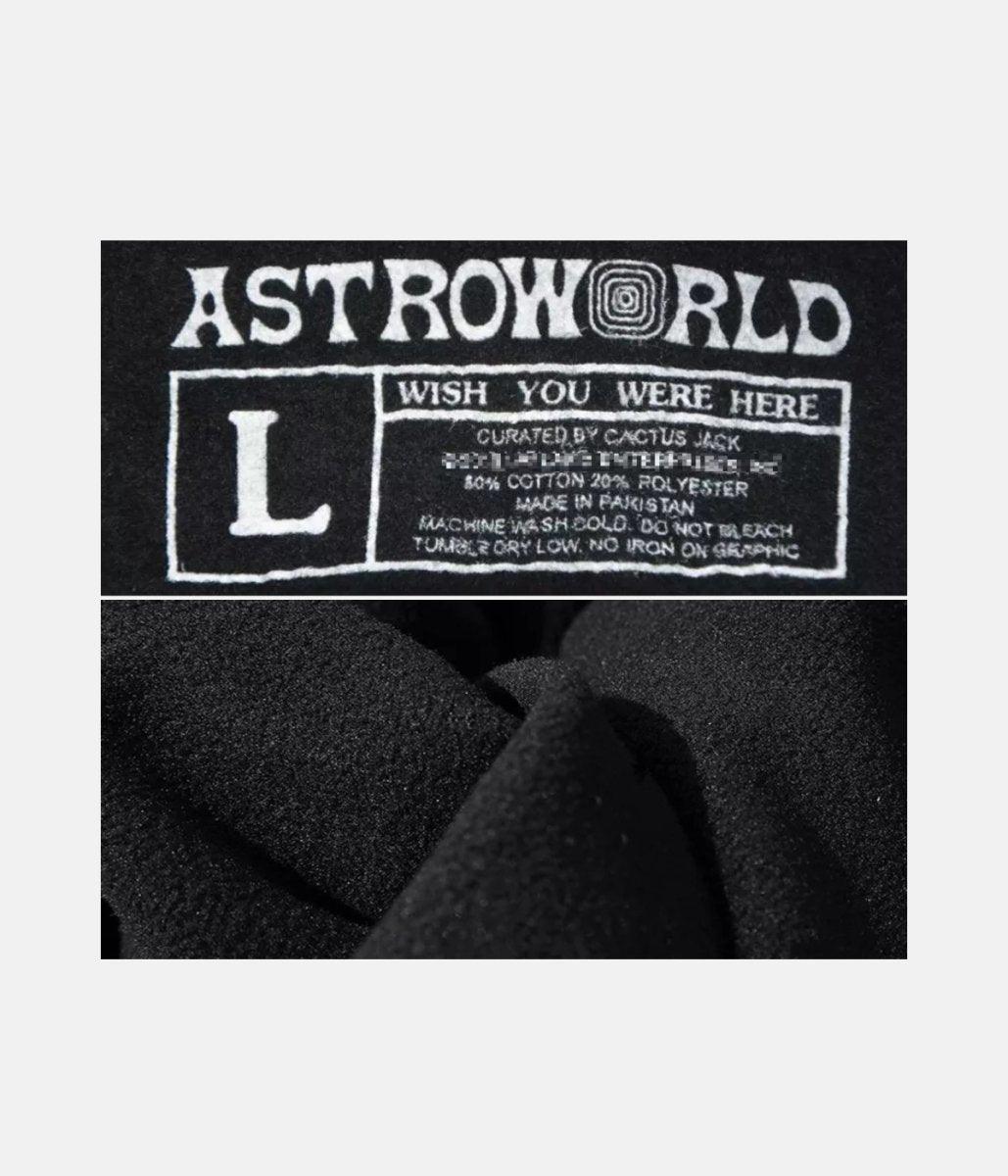 Astroworld Hoodie | Travis Scott – l, XL, XXL SIZING INFO SIZE (cm) Bust Shoulder Length Sleeve S 98 44 65 – LUX VERSE Luxury Designer Fashion Outlet