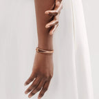 Narrow Hinged Banglein with Diamonds Small – LUX VERSE Luxury Designer Fashion Outlet