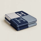 Avalon Classic Throw Blanket – Avalon Classic Throw Blanket Revealed by a hand-woven jacquard weave, – LUX VERSE Luxury Designer Fashion Outlet