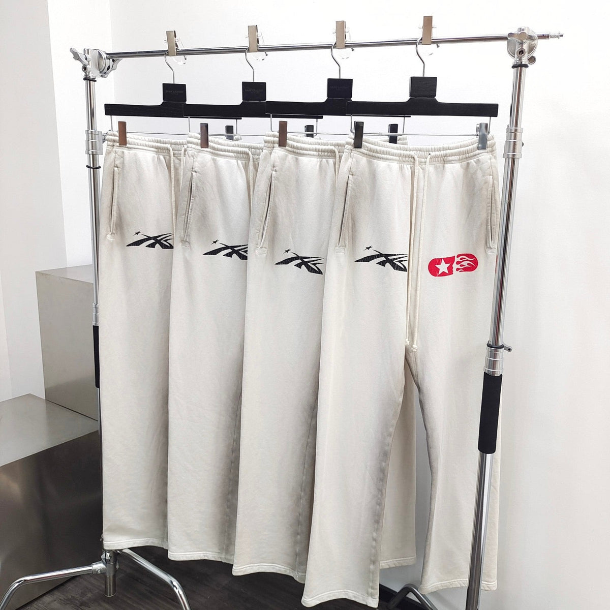 Dark White Trousers - Men's