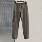 Black Cotton Logo Joggers - Men's