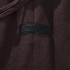 Brown Cotton Logo Drawstring - Men's