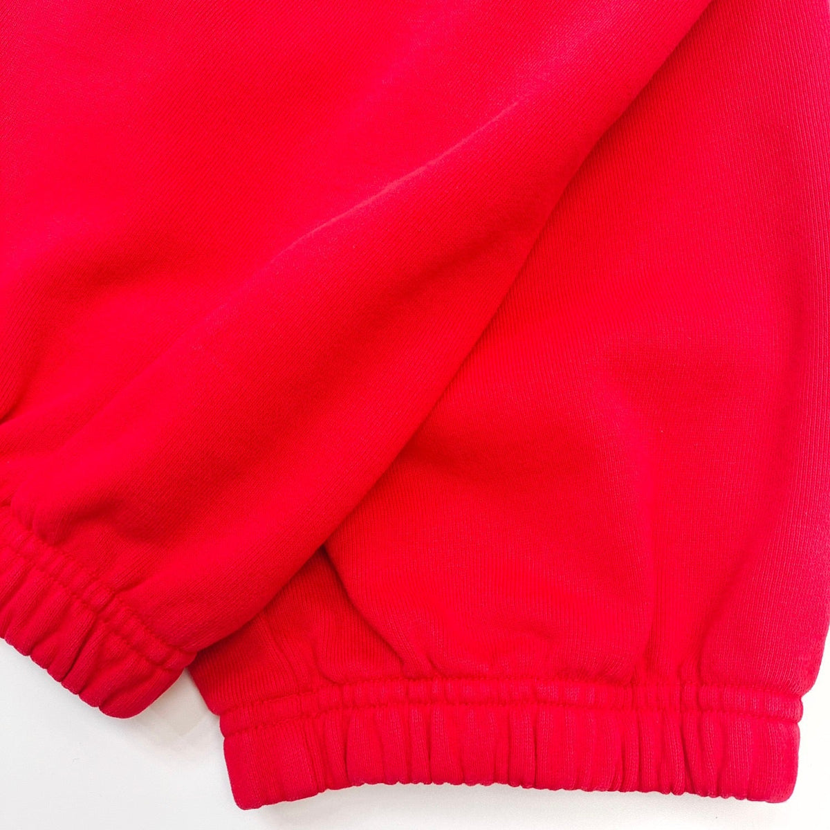 Rote Jogginghose mit seitlichem Print – Herren