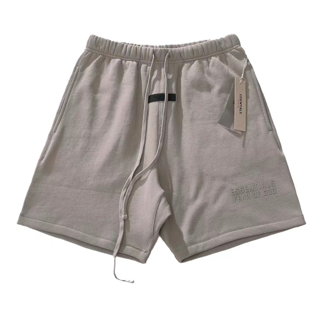 Brown Cotton Logo Drawstring - Men's