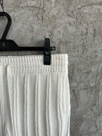 Ribbed Knit Shorts - Men's