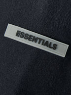 Grey Cotton Logo Pullover - Men's