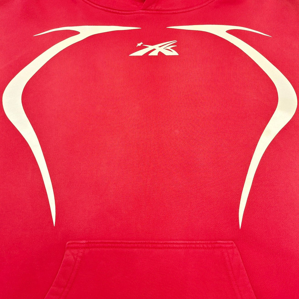 Roter Kapuzenpullover - Herren
