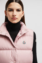 Badia Down Vest – crafted from polyester Polyester lining Down-filled Snap button closure Zipped – LUX VERSE Luxury Designer Fashion Outlet