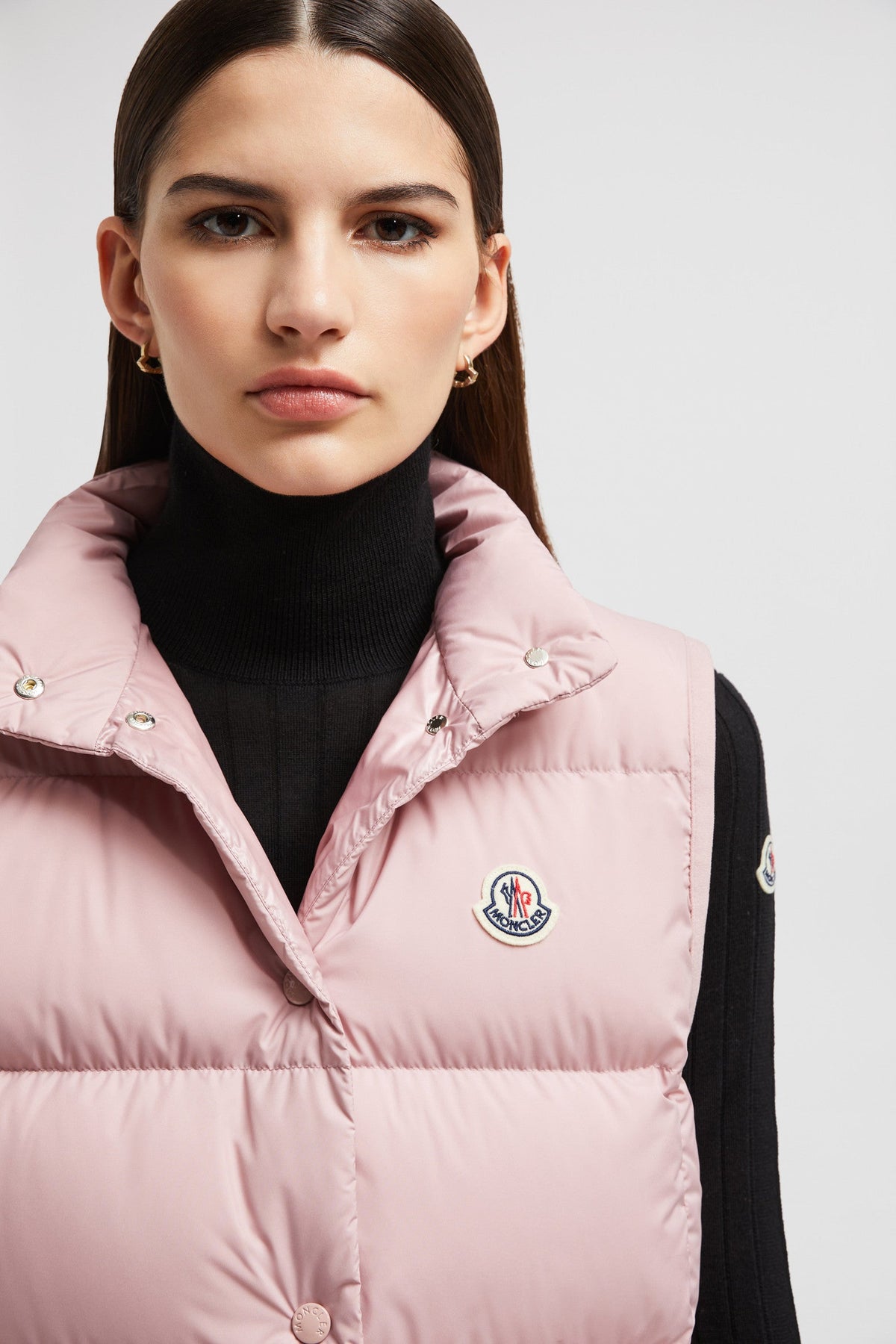 Badia Down Vest – crafted from polyester Polyester lining Down-filled Snap button closure Zipped – LUX VERSE Luxury Designer Fashion Outlet