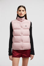 Badia Down Vest – crafted from polyester Polyester lining Down-filled Snap button closure Zipped – LUX VERSE Luxury Designer Fashion Outlet
