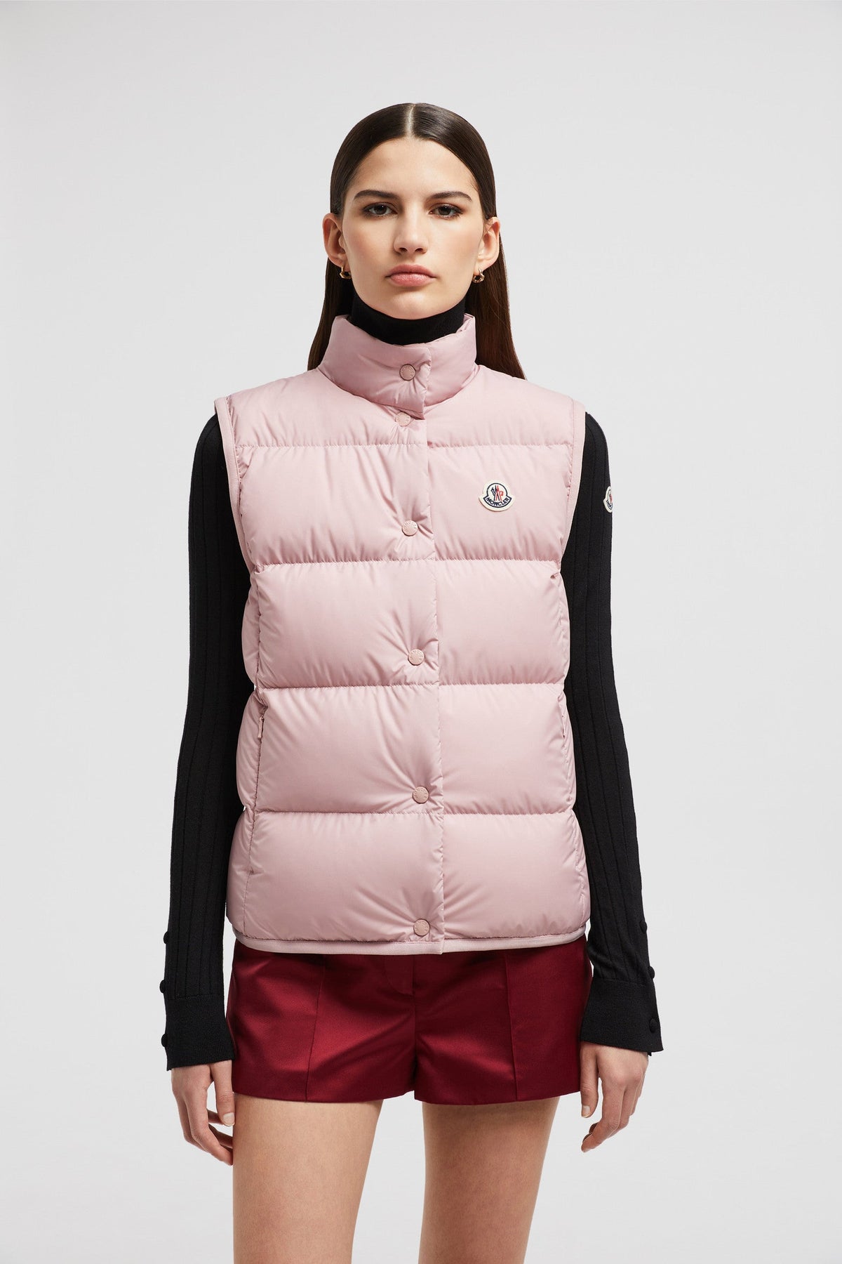 Badia Down Vest – crafted from polyester Polyester lining Down-filled Snap button closure Zipped – LUX VERSE Luxury Designer Fashion Outlet