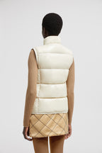 Badia Down Puffer Vest – the puffer vest has a versatile shape that layers well over workwear or weekend – LUX VERSE Luxury Designer Fashion Outlet