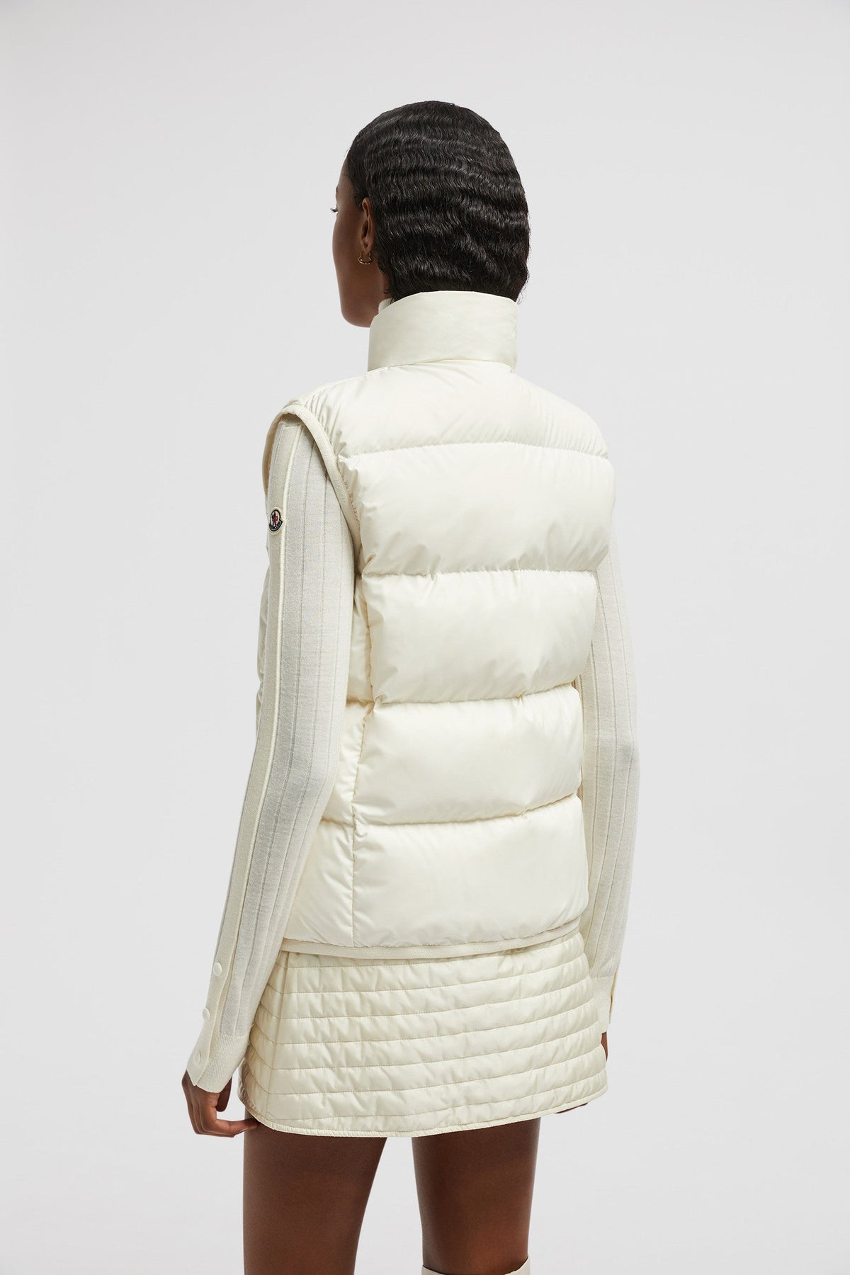 Badia Down Vest – crafted from polyester Polyester lining Down-filled Snap button closure Zipped – LUX VERSE Luxury Designer Fashion Outlet