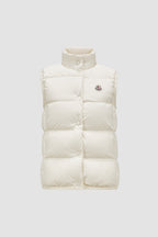 Badia Down Vest – crafted from polyester Polyester lining Down-filled Snap button closure Zipped – LUX VERSE Luxury Designer Fashion Outlet