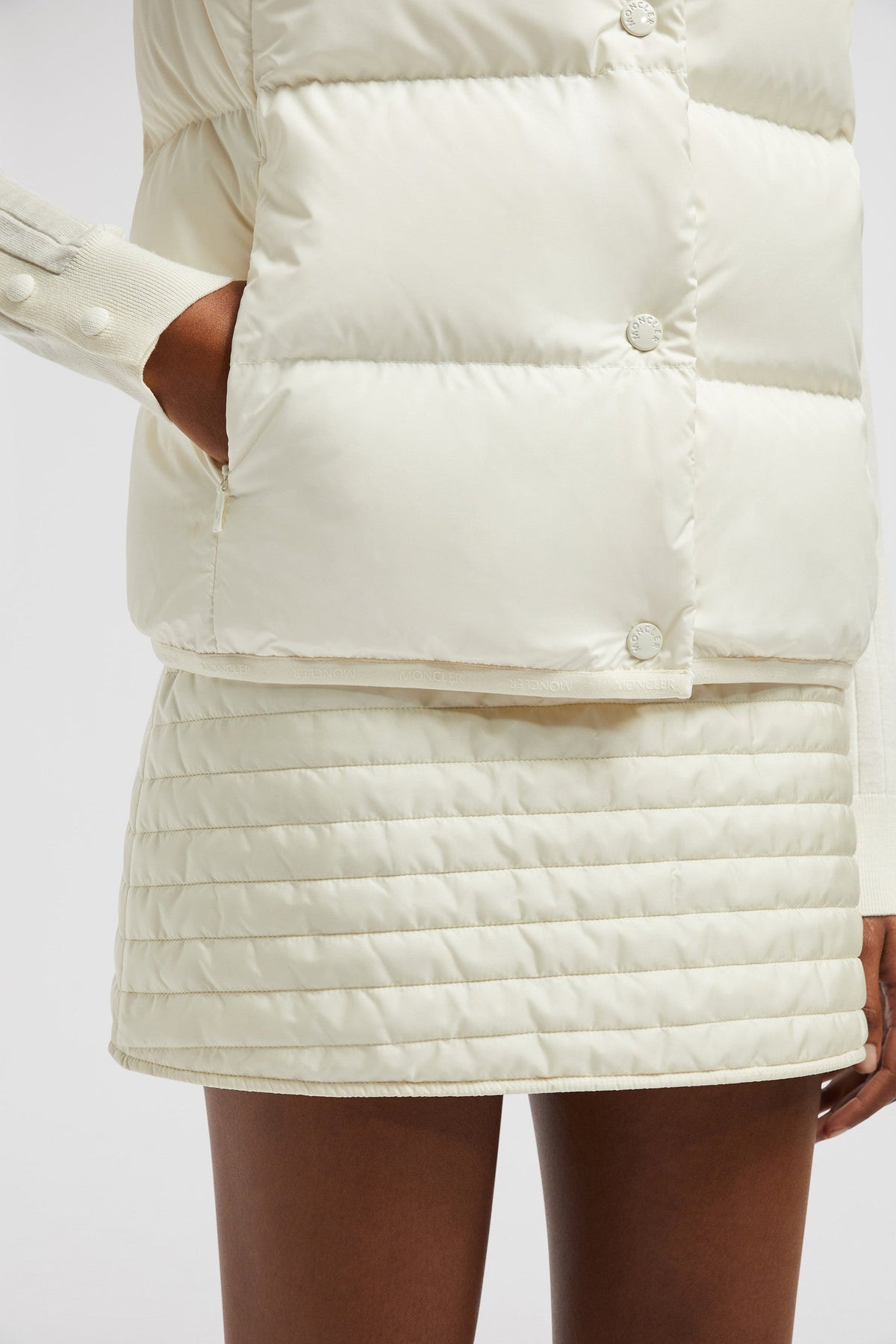 Badia Down Vest – featuring an subtle matt finish, the Badia down vest is a versatile piece that can – LUX VERSE Luxury Designer Fashion Outlet