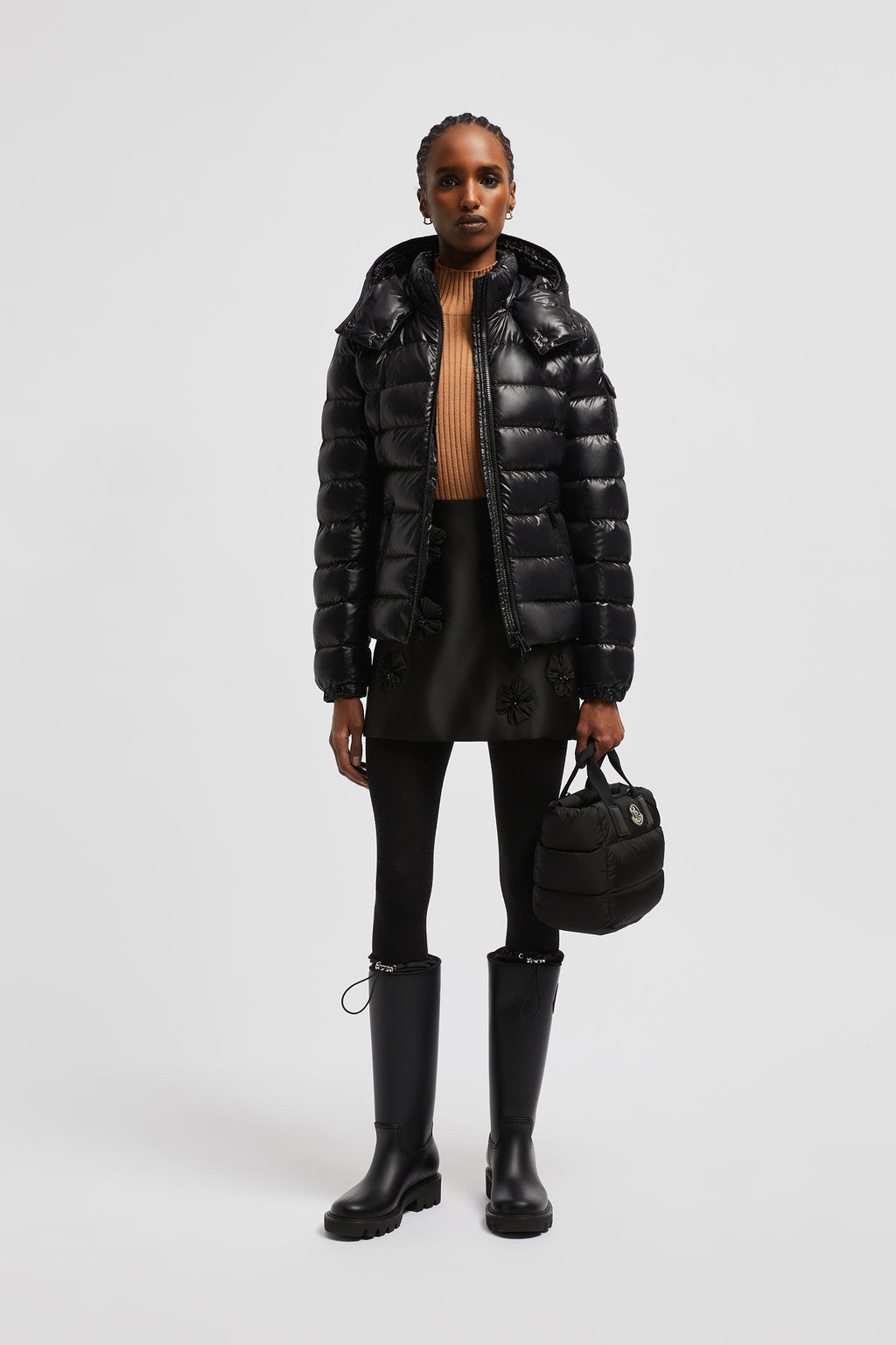 Fulmarus Long Down Jacket – the down coat's cozy synthetic trim can be easily detached, depending on your mood – LUX VERSE Luxury Designer Fashion Outlet