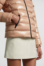 Bady Short Down Jacket – a brand signature, a classic patch pocket, adorns the Bady's sleeve – LUX VERSE Luxury Designer Fashion Outlet
