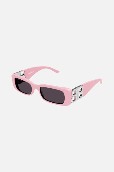 Balenciaga Dynasty pink sunglasses featuring BB logo - LUX VERSE - Luxury designer fashion outlet