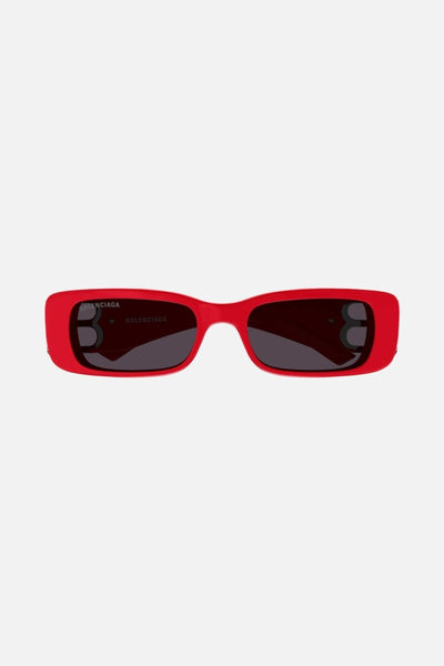 Balenciaga Dynasty red sunglasses featuring BB logo - LUX VERSE - Luxury designer fashion outlet