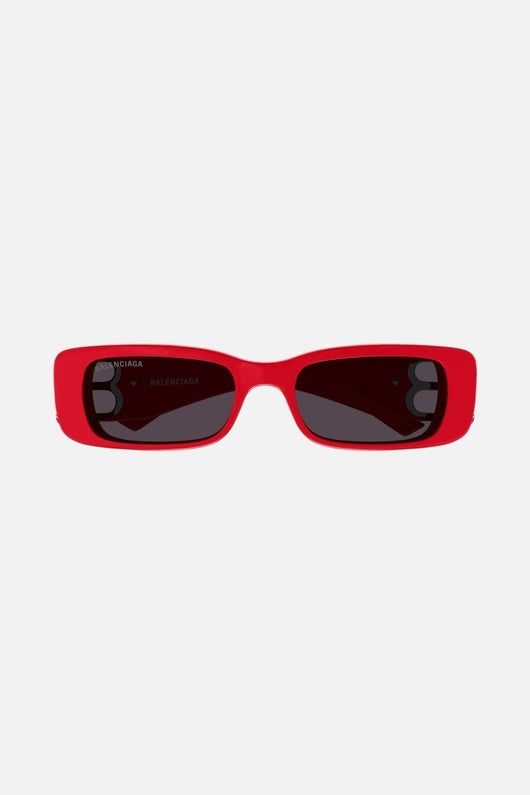Balenciaga Dynasty red sunglasses featuring BB logo - LUX VERSE - Luxury designer fashion outlet