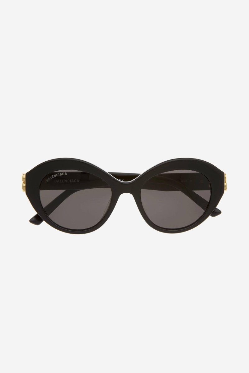 Femenine black sunglasses with BB folding – unique 80’s opulent aesthetics – LUX VERSE Luxury Designer Fashion Outlet