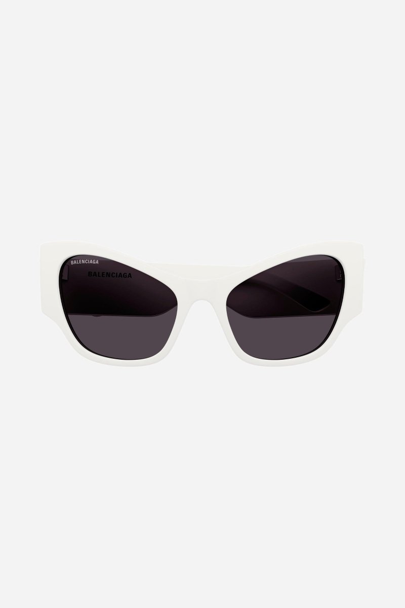 MAX butterfly sunglasses in white – renew, an acetate alternative partially made of bio-based and recycled – LUX VERSE Luxury Designer Fashion Outlet