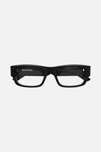 MAX rectangular black frame – a NEW STATEMENT CONCEPT FEATURING A MAXI LETTERING LOGO – LUX VERSE Luxury Designer Fashion Outlet