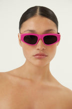 Pink and gold cat-eye BB sunglasses – available in classic colors or 80’s inspired color combinations – LUX VERSE Luxury Designer Fashion Outlet