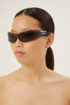 Reverse Xpander wrap rectangle brown sporty sunglasses – reverse Xpander wrap rectangle brown sporty sunglasses – LUX VERSE Luxury Designer Fashion Outlet