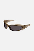 Reverse Xpander wrap rectangle brown sporty sunglasses – reverse Xpander wrap rectangle brown sporty sunglasses – LUX VERSE Luxury Designer Fashion Outlet