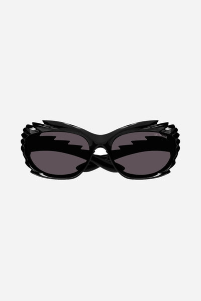 Balenciaga Spike rectangle sunglasses in black - LUX VERSE - Luxury designer fashion outlet
