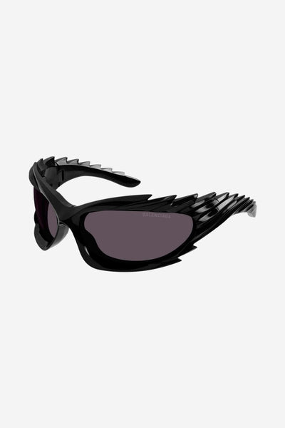Balenciaga Spike rectangle sunglasses in black - LUX VERSE - Luxury designer fashion outlet