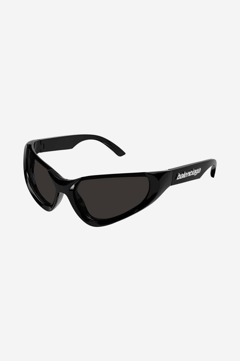Xpander BB0202s-001 wrap around black sunglasses – rectangle shape wrapping around the face – LUX VERSE Luxury Designer Fashion Outlet