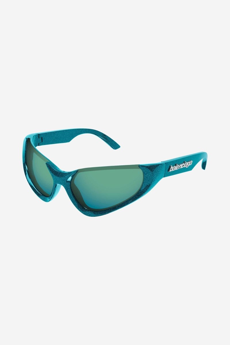 Xpander blue BB0202s-003 wrap around sunglasses – rectangle shape wrapping around the face – LUX VERSE Luxury Designer Fashion Outlet
