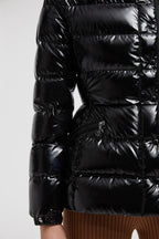 Barante Short Down Jacket – deepening the style's feminine aesthetic, this short puffer is accentuated by – LUX VERSE Luxury Designer Fashion Outlet