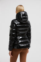 Barante Short Down Jacket – an adjustable hood and emblematic logo patch add a finishing touch to the design – LUX VERSE Luxury Designer Fashion Outlet