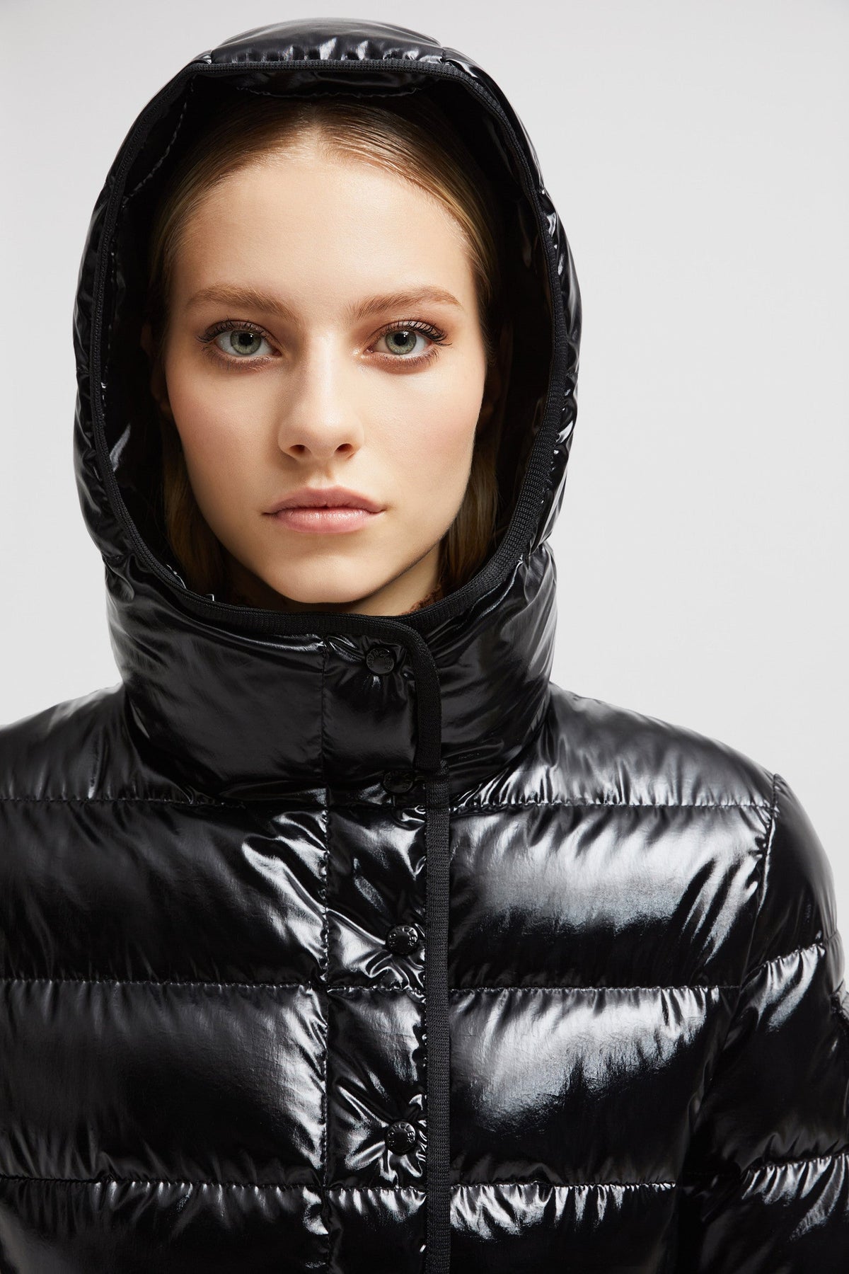Barante Short Down Jacket – inspired by the'70s, the Barante down jacket is crafted from nylon with a glossy – LUX VERSE Luxury Designer Fashion Outlet