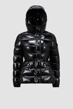 Barante Short Down Jacket – an adjustable hood and emblematic logo patch add a finishing touch to the design – LUX VERSE Luxury Designer Fashion Outlet