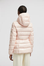 Barante Short Down Jacket – deepening the style's feminine aesthetic, this short puffer is accentuated by – LUX VERSE Luxury Designer Fashion Outlet