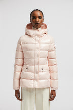 Barante Short Down Jacket – deepening the style's feminine aesthetic, this short puffer is accentuated by – LUX VERSE Luxury Designer Fashion Outlet