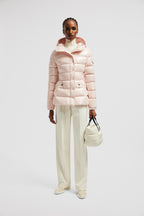 Barante Short Down Jacket – inspired by the'70s, the Barante down jacket is crafted from nylon with a glossy – LUX VERSE Luxury Designer Fashion Outlet