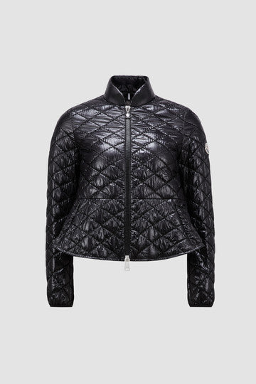 Barive Short Padded Jacket – monDrawing inspiration from'60s geometric motifs, the Barive jacket's glossy nylon – LUX VERSE Luxury Designer Fashion Outlet