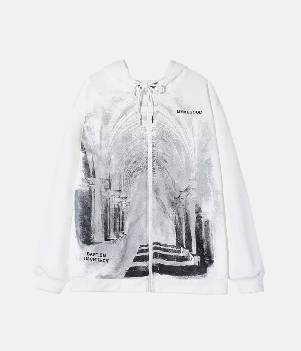 Baroque Hoodie – m 124 62 73 62 L 128 63 75 63 XL 132 64 77 64 – LUX VERSE Luxury Designer Fashion Outlet