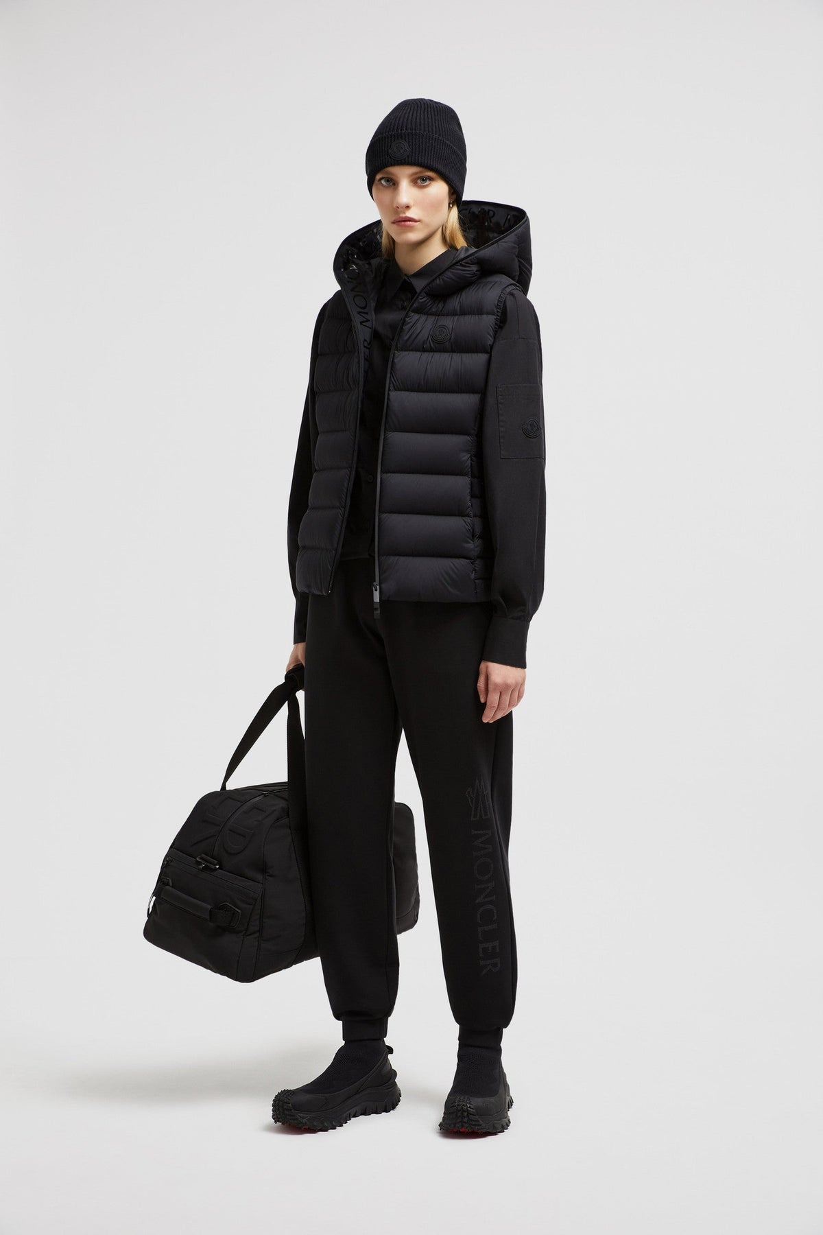 Barraux Down Vest – the puffer vest is crafted from longue saison, a water-repellent nylon fabric that – LUX VERSE Luxury Designer Fashion Outlet