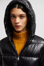 Bayard Short Down Jacket – emblematic of brand DNA, the Bayard short down jacket is crafted from nylon laqué - – LUX VERSE Luxury Designer Fashion Outlet