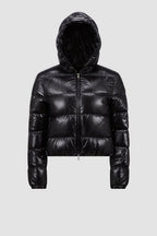 Bayard Short Down Jacket – emblematic of brand DNA, the Bayard short down jacket is crafted from nylon laqué - – LUX VERSE Luxury Designer Fashion Outlet