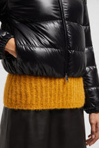 Bayard Short Down Jacket – crafted from nylon laqué Nylon laqué lining Down-filled Hood with drawstring – LUX VERSE Luxury Designer Fashion Outlet