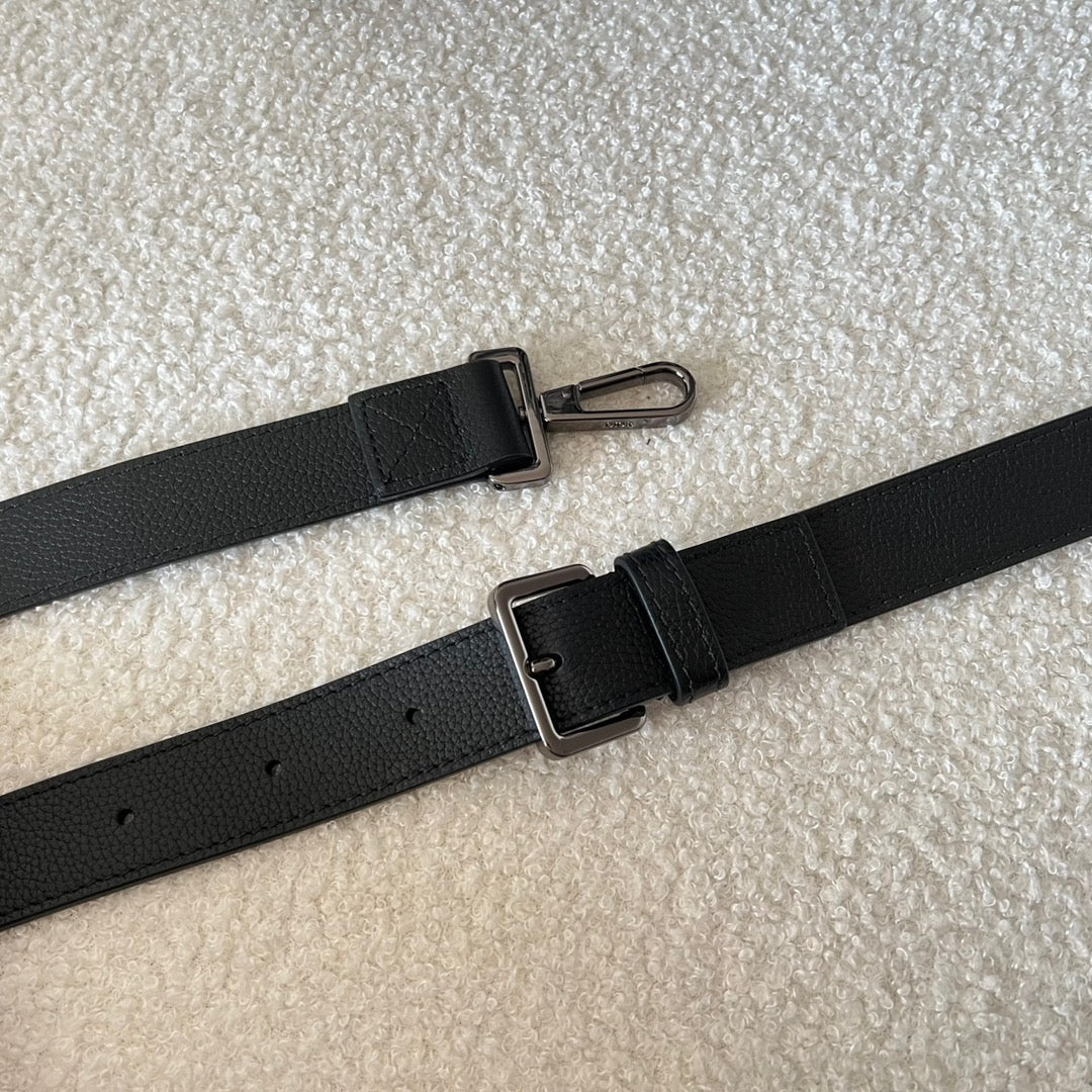 Handtasche in Schwarz und Grau