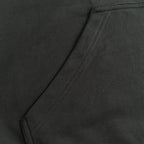 Schwarzer Baumwoll-Varsity-Pullover – Herren